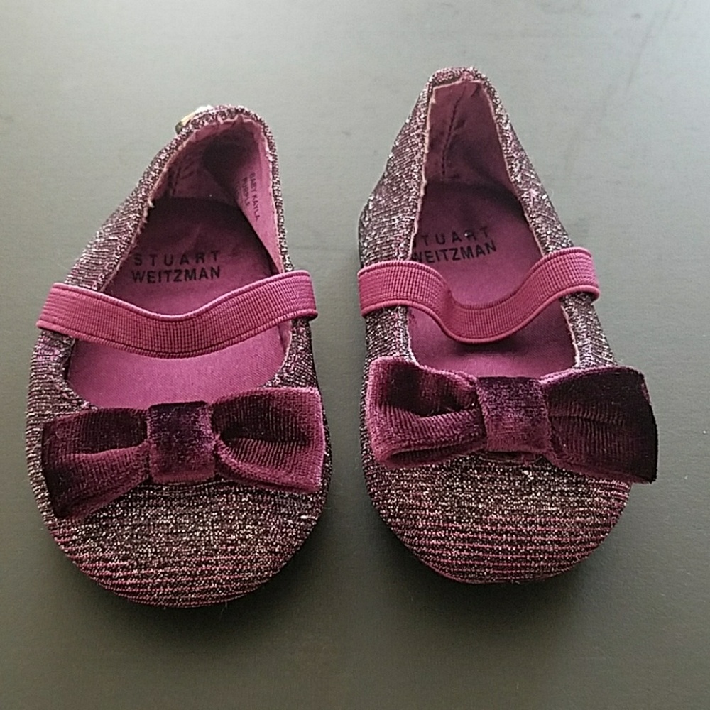 Stuart Weitzman Baby Kayla infant girl flats